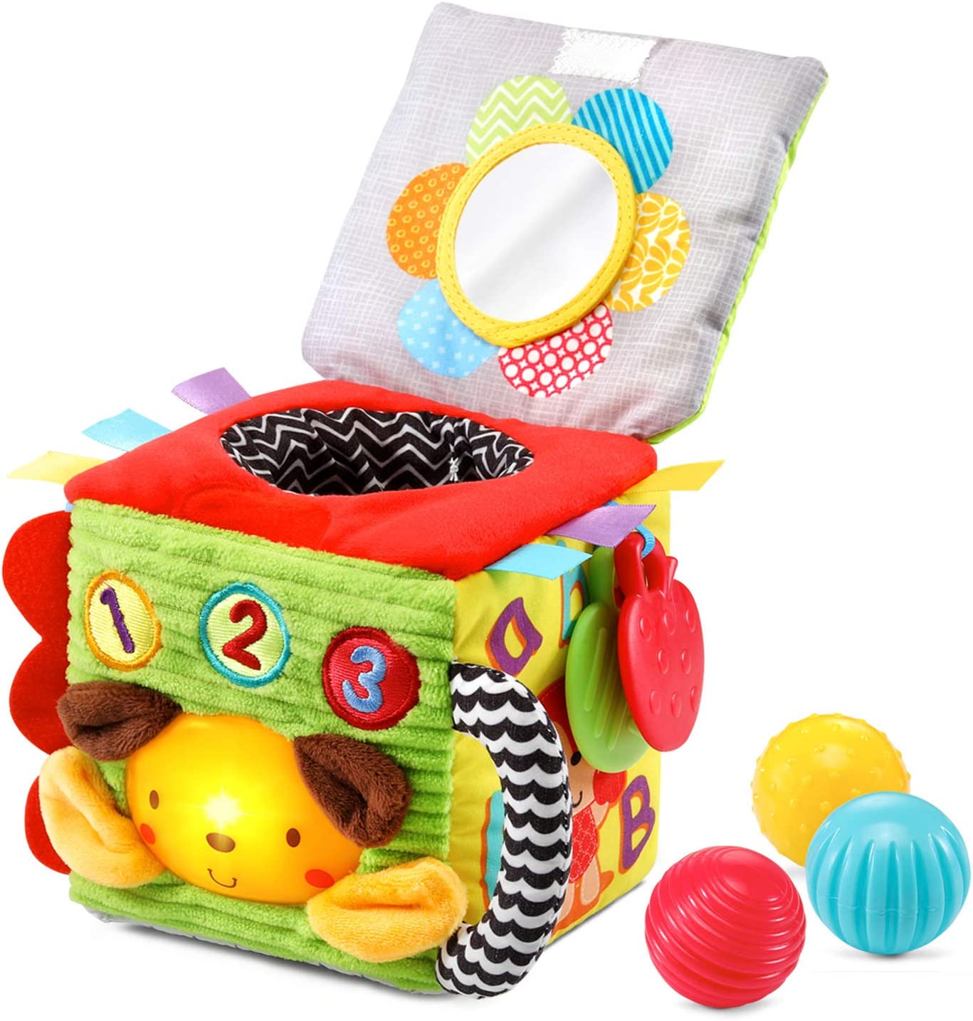 VTech Soft and Smart Sensory Cube, Multicolor