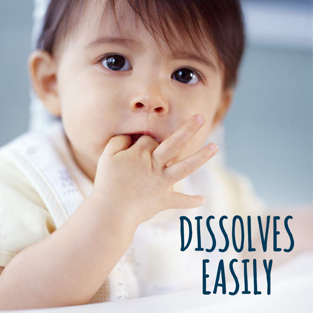 Gerber Teethers Gentle Teething Wafers Banana Peach, 6 Count