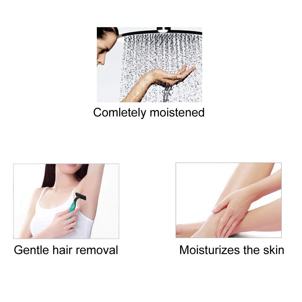 4 Pcs Razors for Women, Professional Shaving Razor Anti-Slip Hair Removal Manual Razor Set