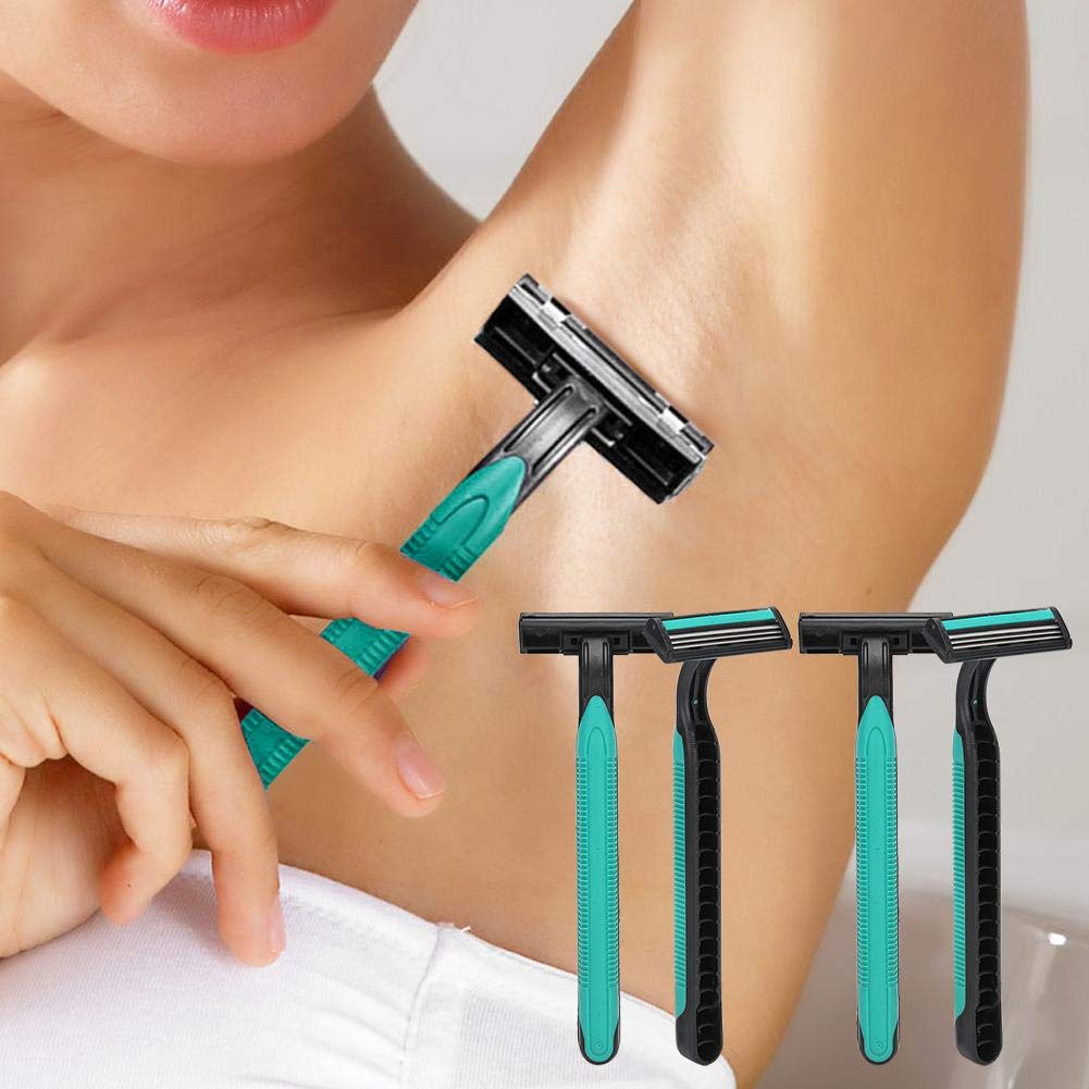 4 Pcs Razors for Women, Professional Shaving Razor Anti-Slip Hair Removal Manual Razor Set