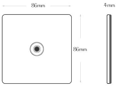 Modeen Metal Panel 86 Type Green Bronze Retro Switch Antique Lever Switch Old-Fashioned Hotel Switch