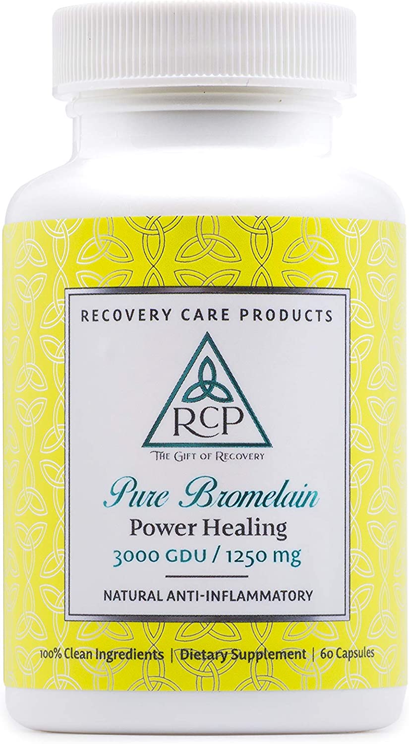RCP Pure Bromelain 3000 GDU Highest Potency Available Reduces