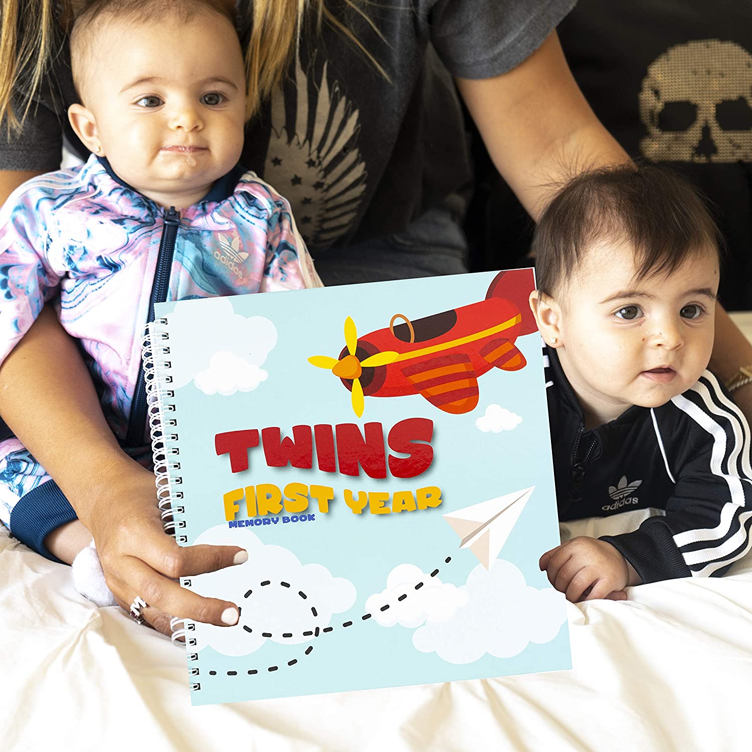 Twins First Year Memory Book A Baby Keepsake Journal to