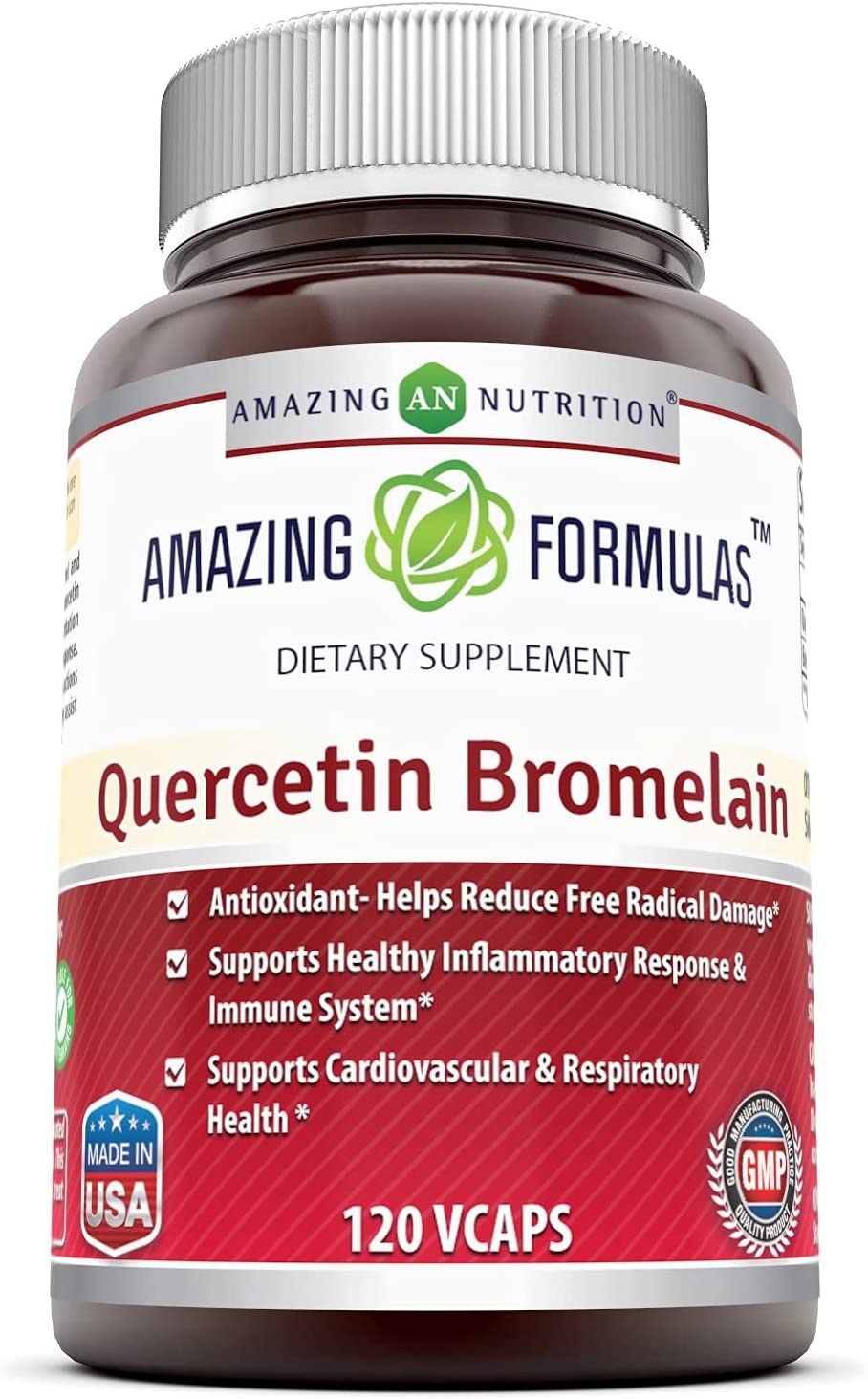 Quercetin Bromelain + Vitamin C Gummies (2 Products) | Amazing Nutrition