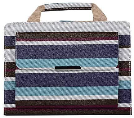 iPad mini Handbag Case, TechCode Synthetic Leather Protective Case Travel Sleeve Multi-Angle Stand C