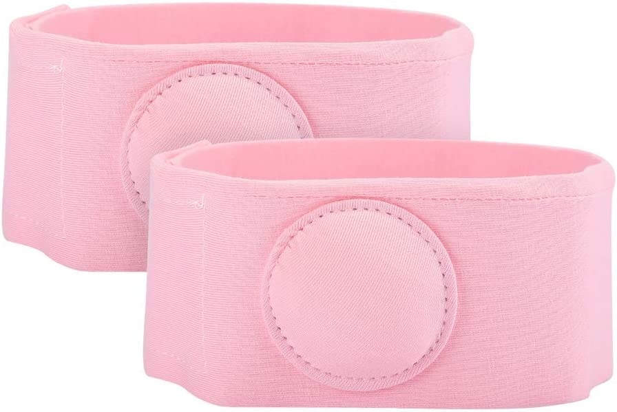 Umbilical Hernia Belt, Baby Belly Button Band, 2pcs Children Infant Baby Umbilical Hernia Belt, Infa