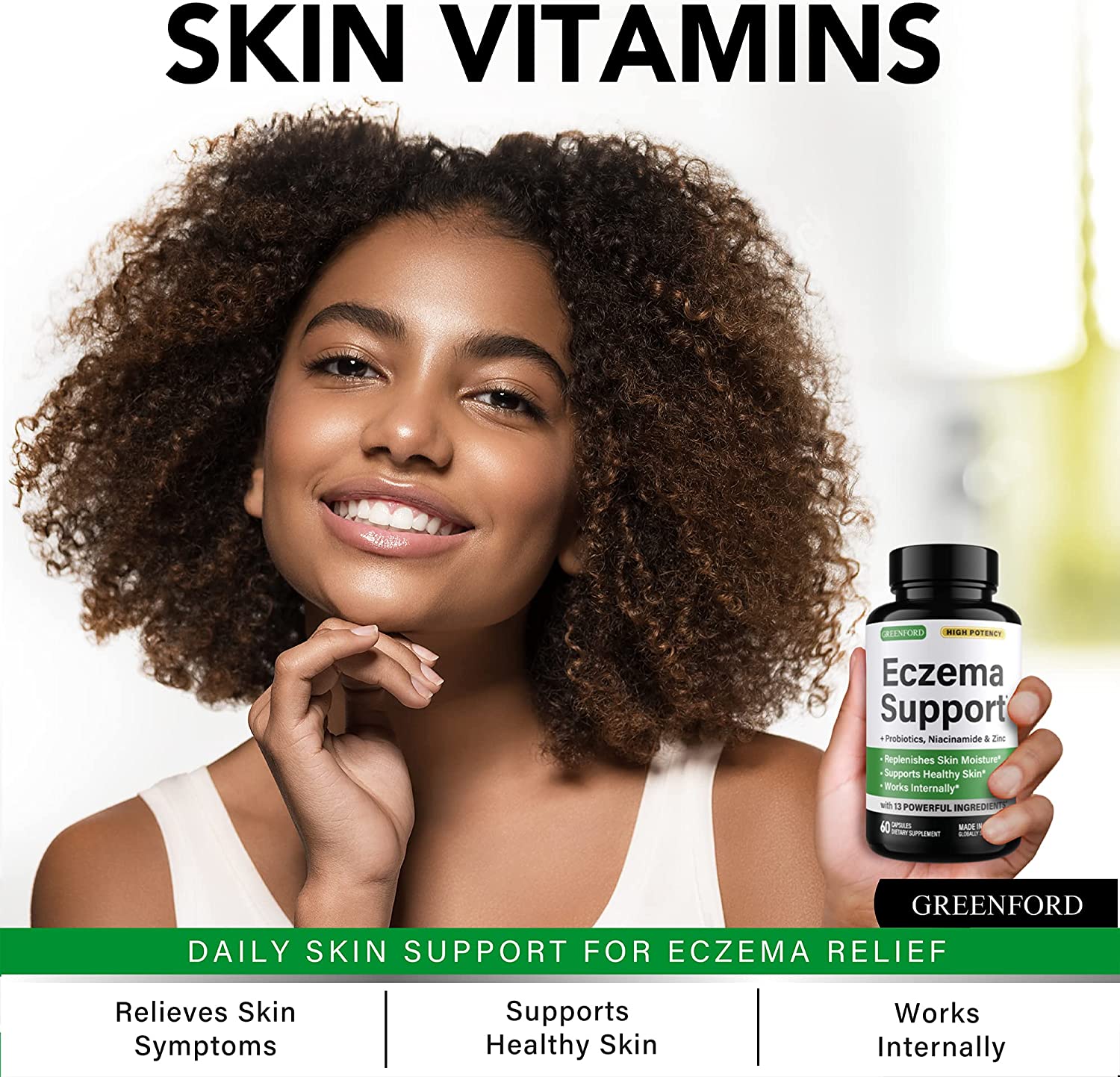 Eczema Treatment & Support for Natural Relief Made in USA Dupixent