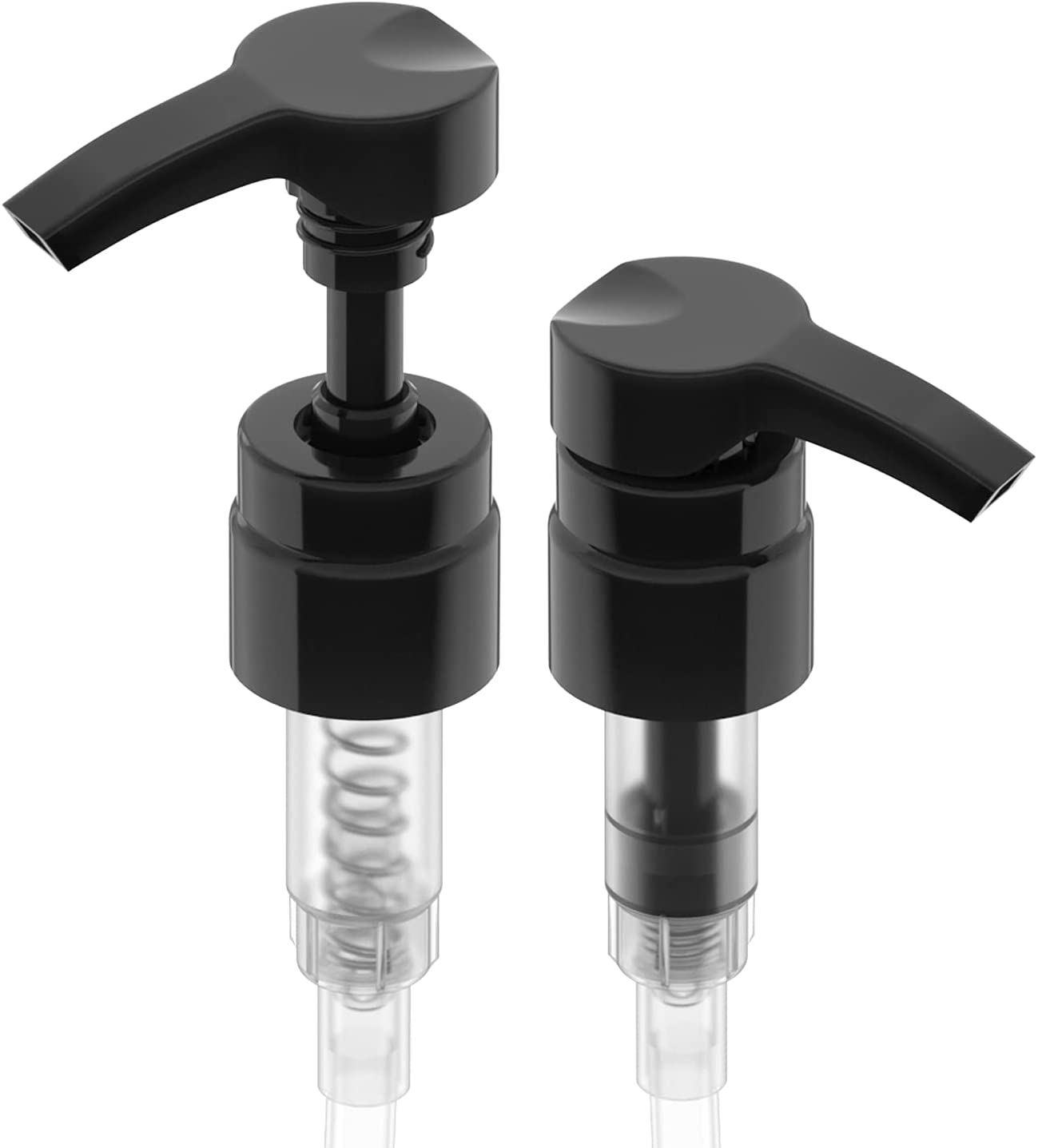 Bar5F N18S Best Shampoo/Conditioner Dispenser Pump for 1 L (33.8 oz.) Bottles, Black, Pack of 2