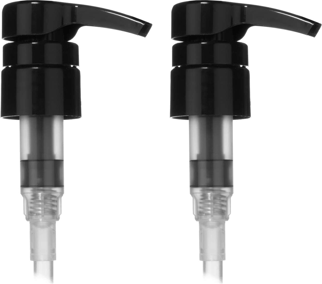 Bar5F N18S Best Shampoo/Conditioner Dispenser Pump for 1 L (33.8 oz.) Bottles, Black, Pack of 2