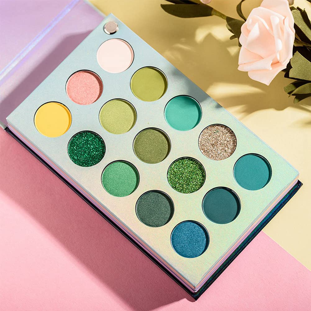 Hotiary 60 Colors Eyeshadow Palette Makeup Palette High Pigmented Color Board Long Lasting Highly Gl