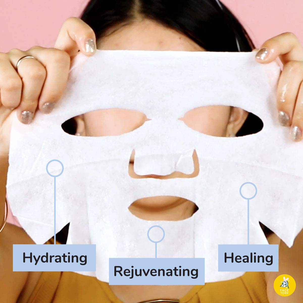 FaceTory Face Sheet Mask Bundle with 21 Facial Korean Skin Care Sheet Masks | Hydrating, Radiance Bo