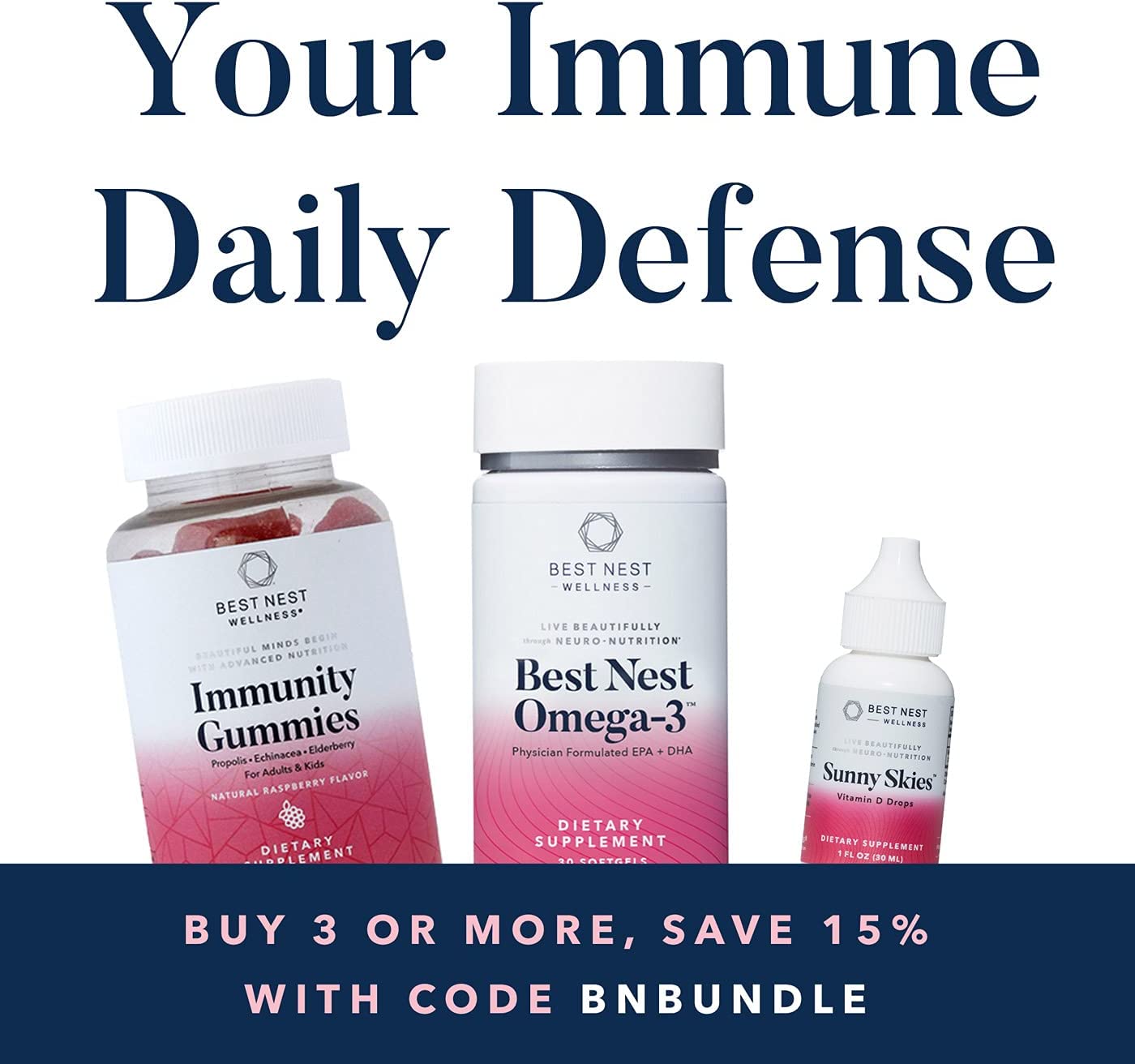 Clever Bird Omega-3 Fish Oil, Once Daily DHA + EPA Supplement, from Wild Caught Fish, Brain & Immune