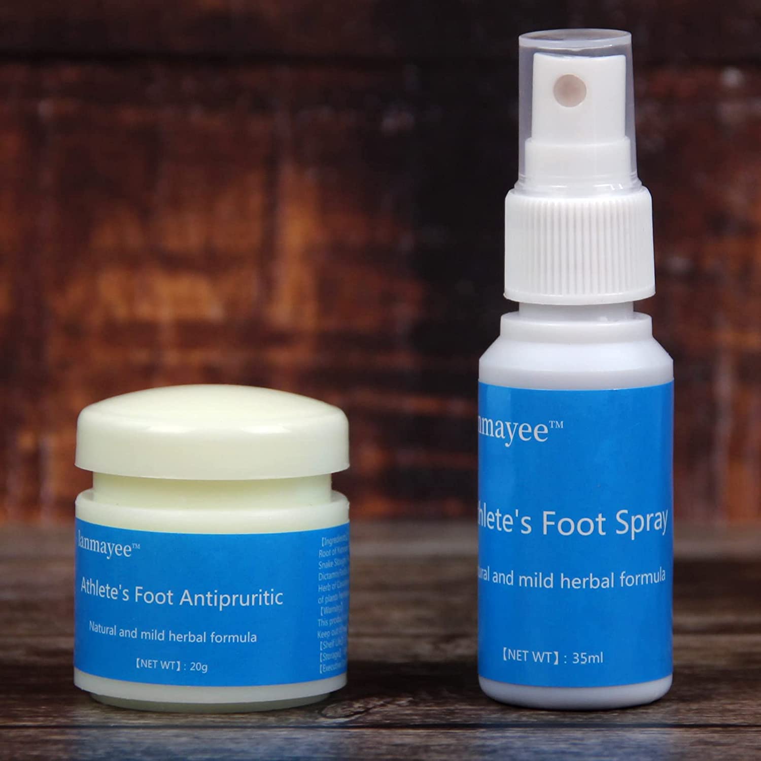Lanmayee Foot Fungi Spray+Daub,Athletes Foot Treatment Kit.Most Athletes Foot Between Toes.Foot Itch