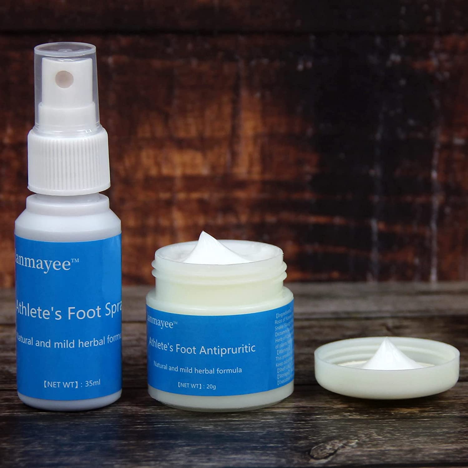 Lanmayee Foot Fungi Spray+Daub,Athletes Foot Treatment Kit.Most Athletes Foot Between Toes.Foot Itch