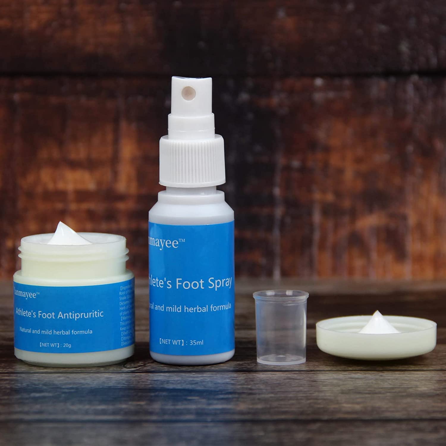 Lanmayee Foot Fungi Spray+Daub,Athletes Foot Treatment Kit.Most Athletes Foot Between Toes.Foot Itch