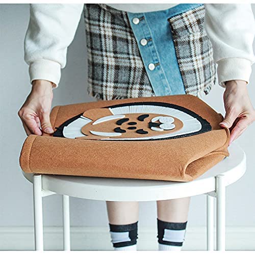 Weilong Cute Foldable Felt Laundry,Nursery Hamper Laundry Basket,Storage Baskets for Kids Boys and G