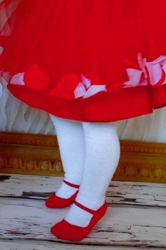 Baby Shoe-Look Tights - Mary Jane & Ballerina - Anti Slip - Cotton-Infant & Toddler Sizes