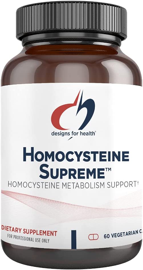 Designs for Health Homocysteine Supreme - Methylation + Cardiovascular Support Supplement with Folat