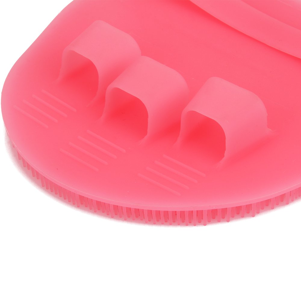 INNERNEED Food-grad Soft Silicone Body Scrubber Shower Cleansing Brush Gentle Exfoliating Bath Glove