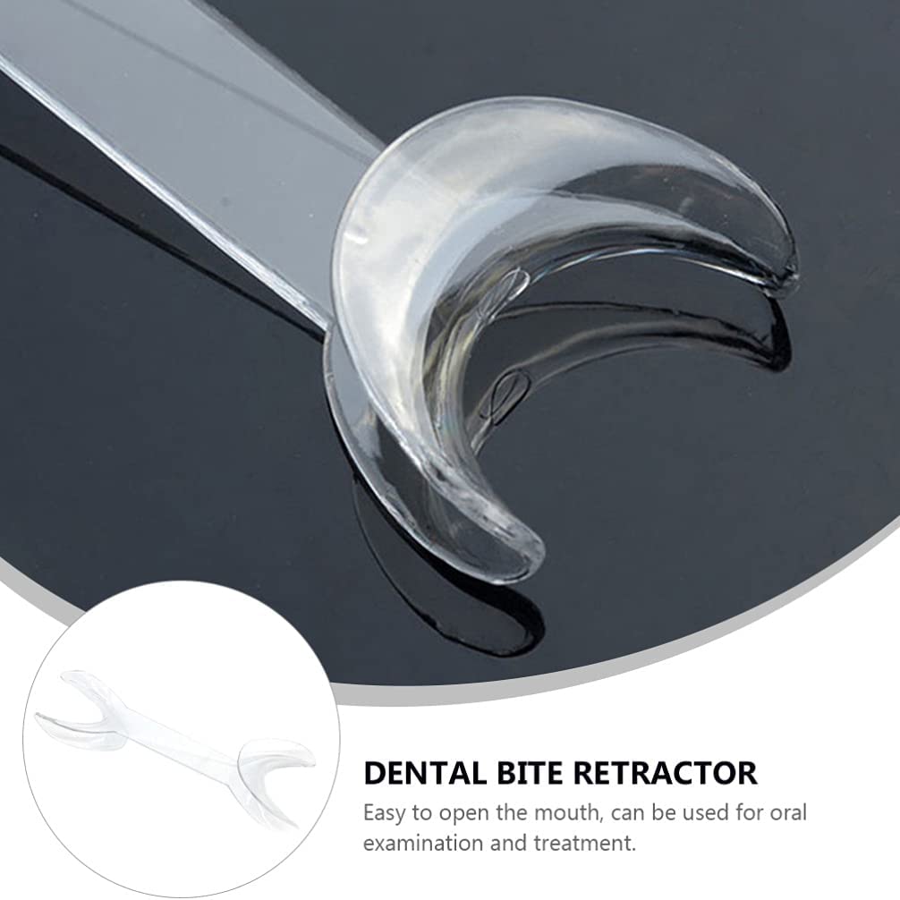 Healifty 6pcs T- Shape Teeth Retractor Double Head Dental Mouth Opener Intraoral Opener Teeth Retrac