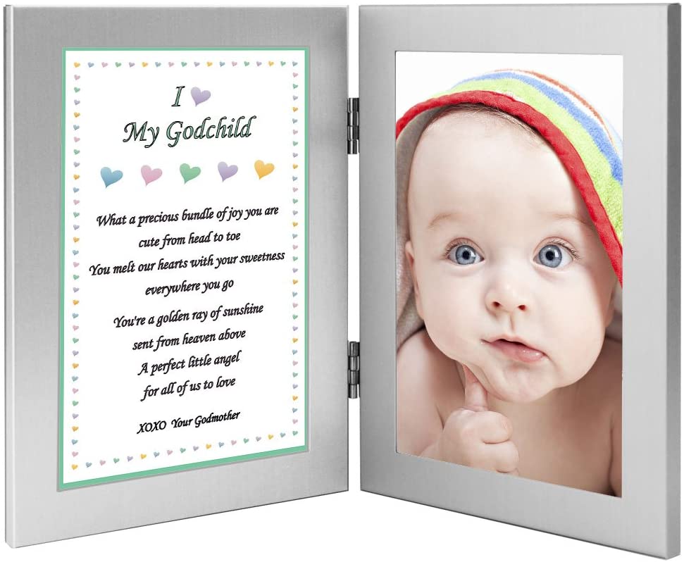 Godchild Gift - Sweet Poem for Godson or Goddaughter From Godmother - Add Photo