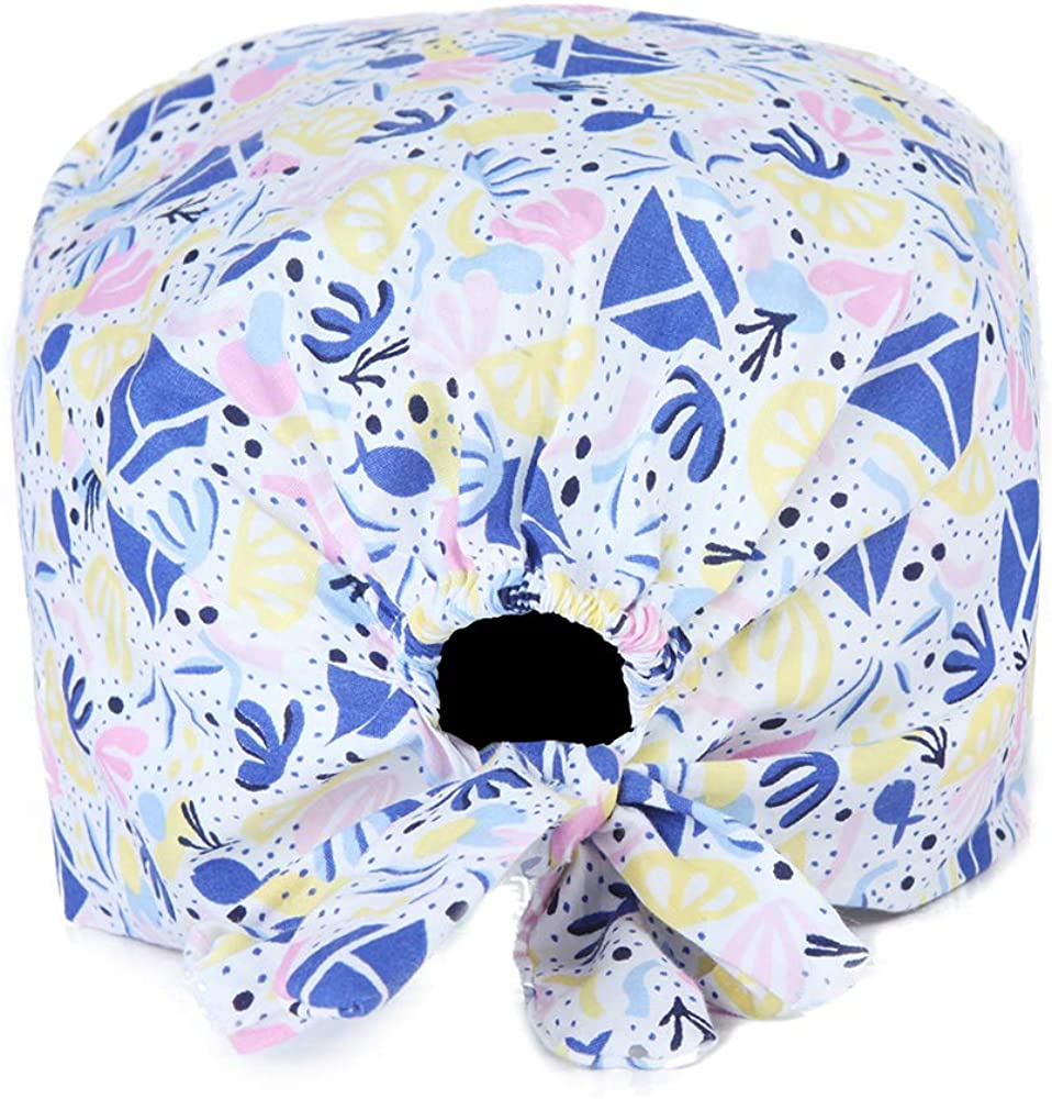 ZIPEI Scrubs Cap Adjustable Working Cap with Sweatband- ​Women