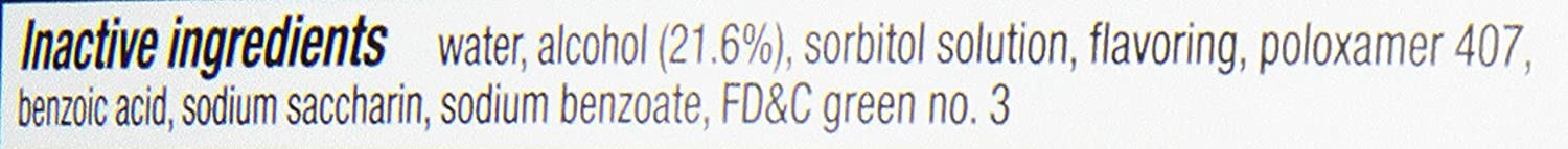 Listerine Cool Mint Antiseptic Mouthwash for Bad Breath, Plaque and Gingivitis, 33.8 Oz