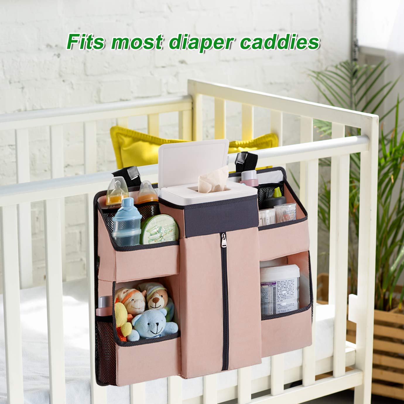 KONUNUS Wet Wipes Storage Box, Wipes Dispenser Holder Tissue Storage Box Case with Lid Dustproof for