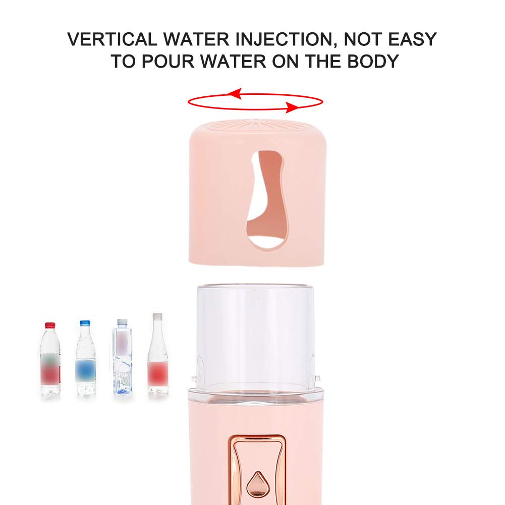 Portable Mini Nano Facial Mister - Nano Cold Atomization Sprayer,Repeat The Water Quickly, Relieve T