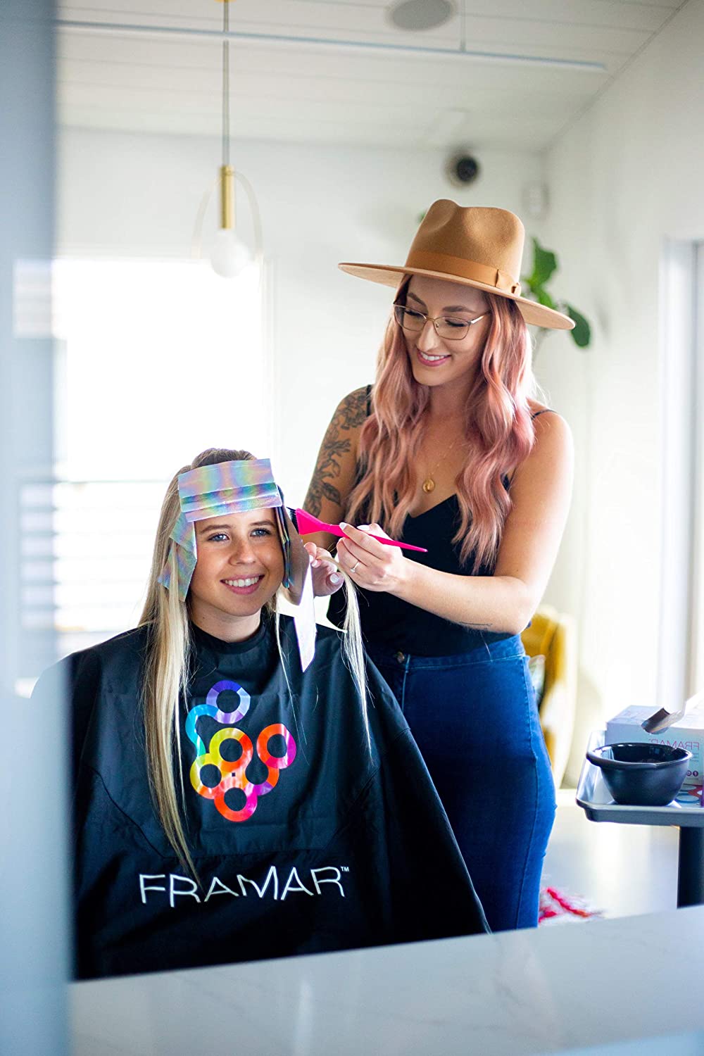 Framar Ethereal Pop Up Hair Foil, Aluminum Foil Sheets, Hair Foils For Highlighting - 500 Foil Sheet