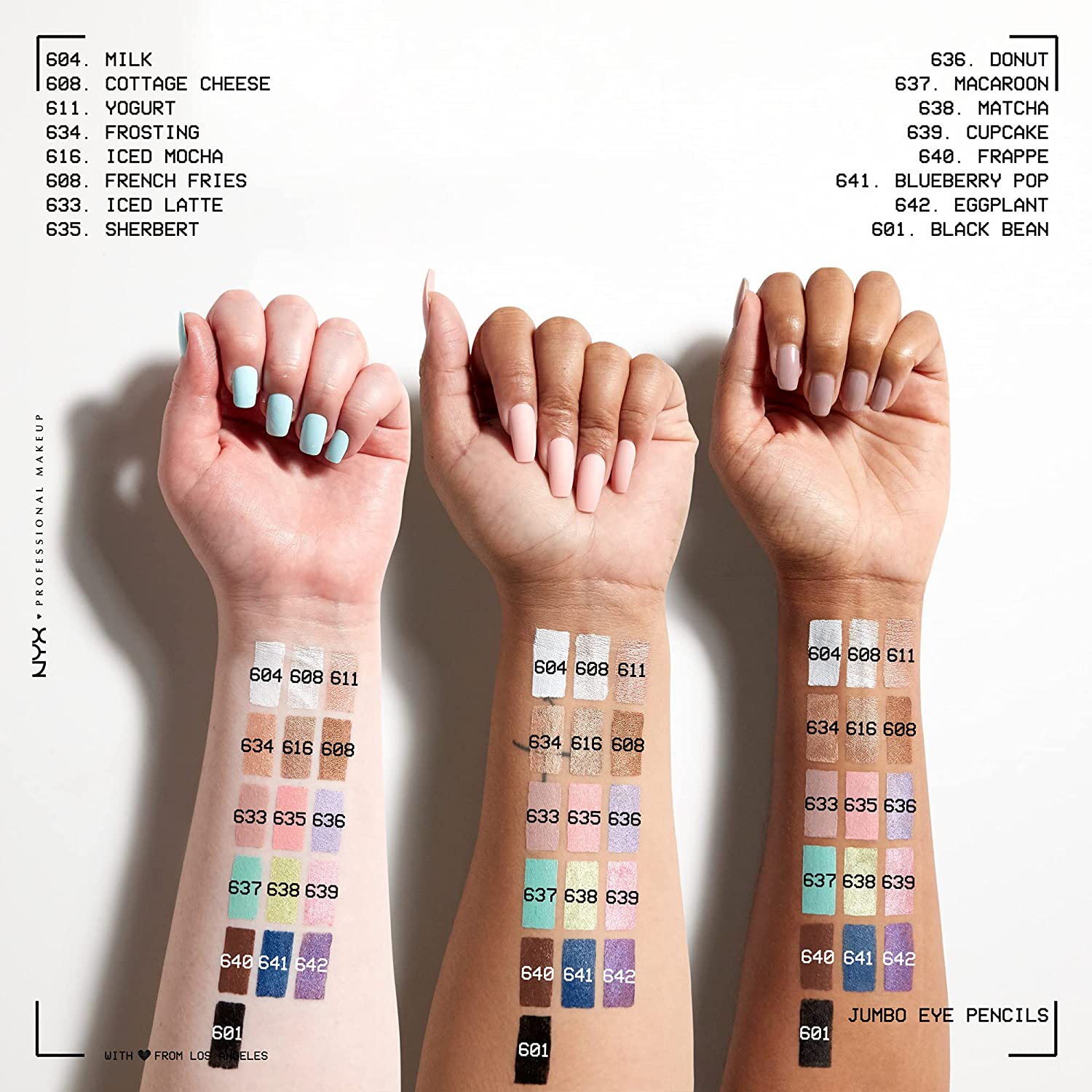 NYX PROFESSIONAL MAKEUP Jumbo Eye Pencil, Eyeshadow & Eyeliner Pencil - Blueberry Pop (Blue)