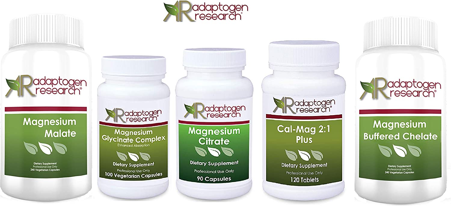 Magnesium Glycinate Complex | 100 mg Magnesium bisglycinate chelate, Magnesium oxide | Enhanced Abso