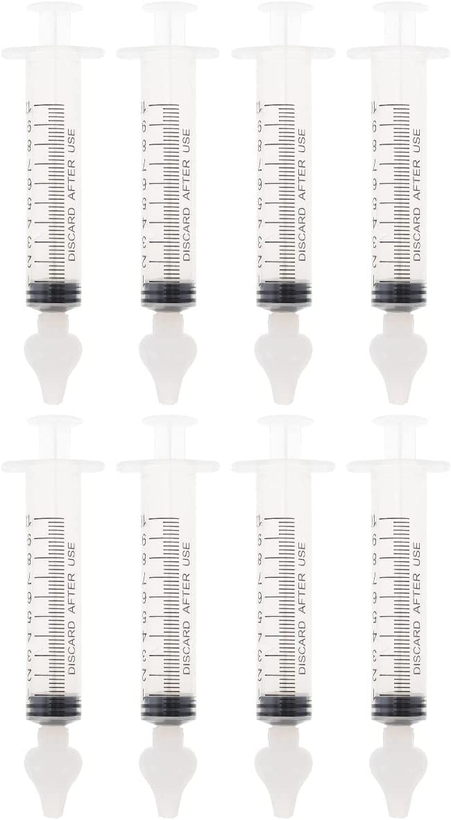 Yardwe 8pcs Sinus Rinse Kit Needle Tube Kids Nasal Washer Portable Infant Nose Cleaner Rinsing Devic