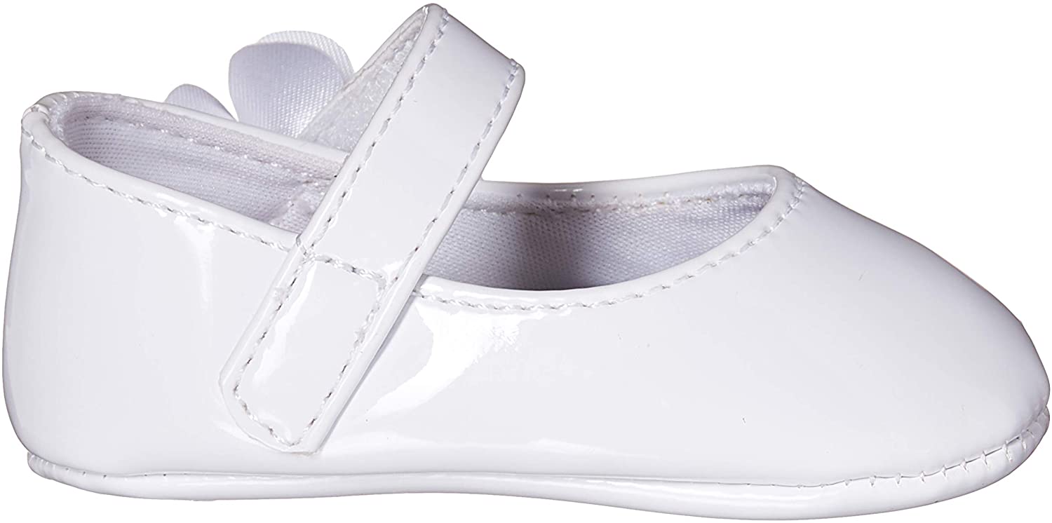 Baby Deer Unisex-Child Mary Jane Flat W/Flower