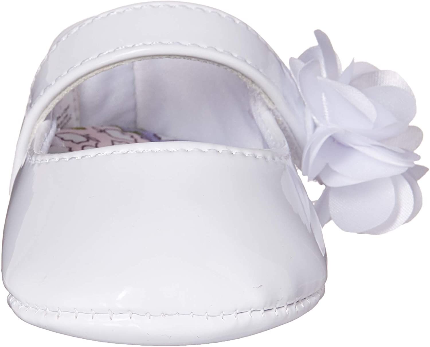 Baby Deer Unisex-Child Mary Jane Flat W/Flower