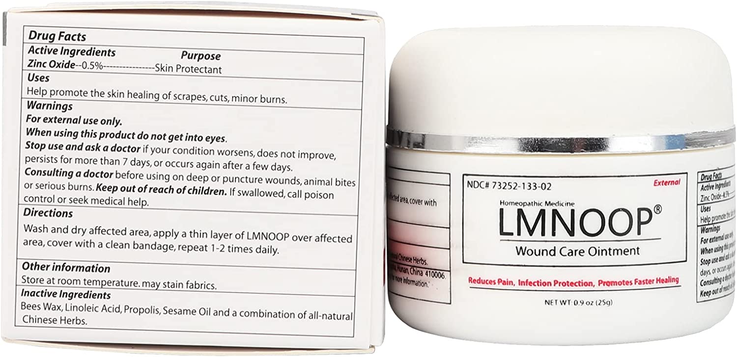 Bed Sore Cream, Organic Bedsore Ointment, Bed Sores Treatment, Fast Wound Healing & 24 hr Infection 