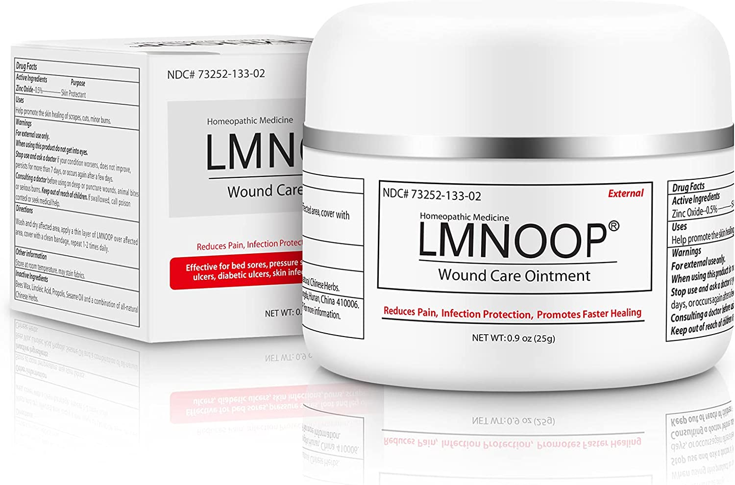 Bed Sore Cream, Organic Bedsore Ointment, Bed Sores Treatment, Fast Wound Healing & 24 hr Infection 