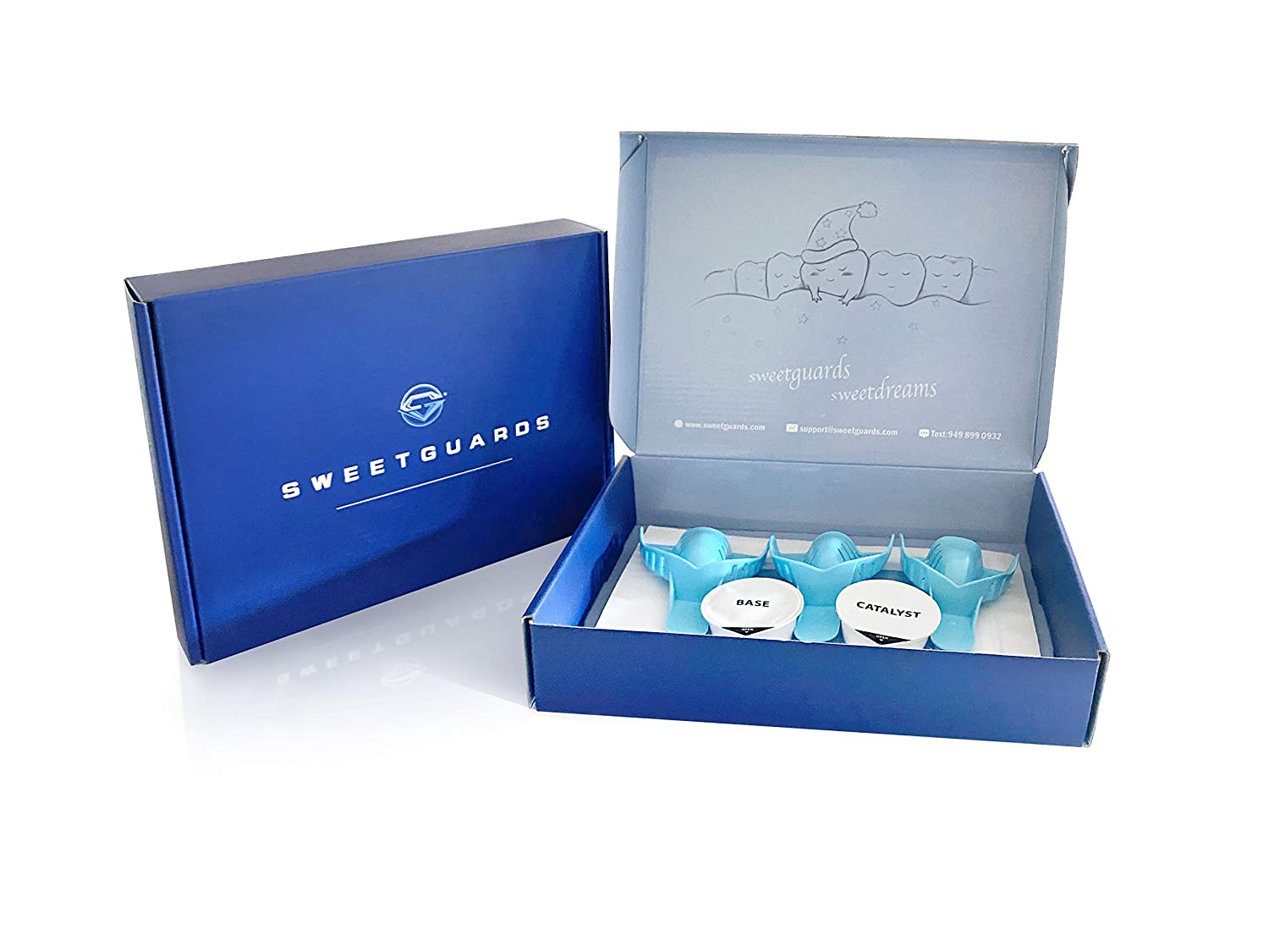 SWEETGUARDS - UPPER GUARD - Custom Dental Night Guard, Durable Mouth Guard for Bruxism, Night Guard 