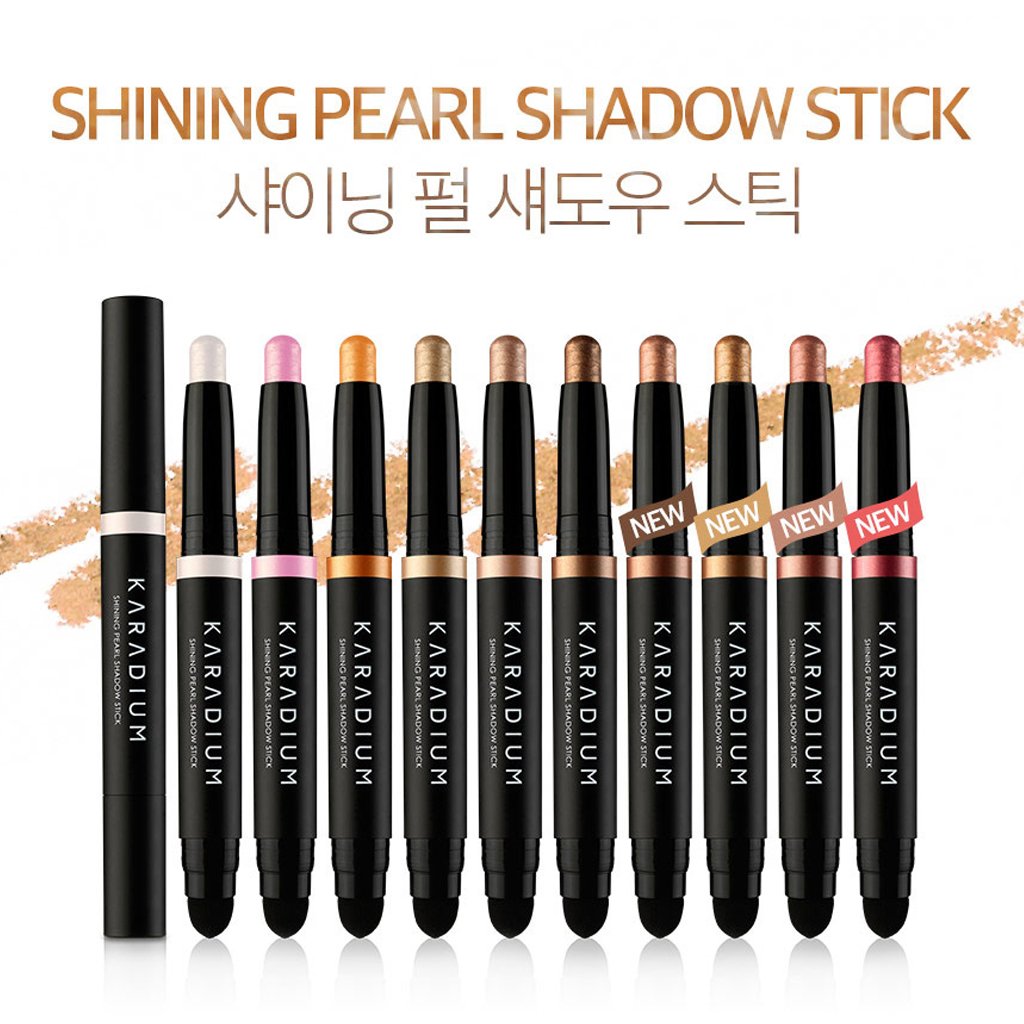 KARADIUM Shining Pearl Smudging Eye Shadow Stick, 1.4 g, 3 Orange