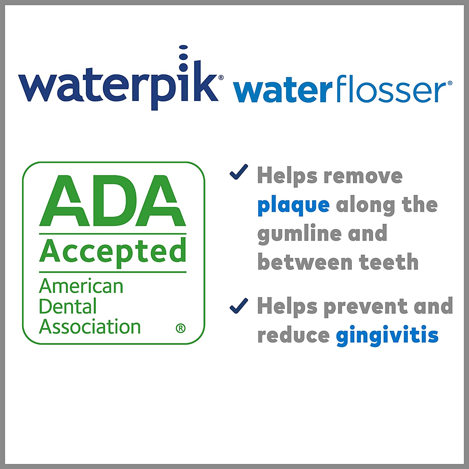 Waterpik Aquarius Water Flosser Professional For Teeth, Gums, Braces, Dental Care, Electric Power Wi