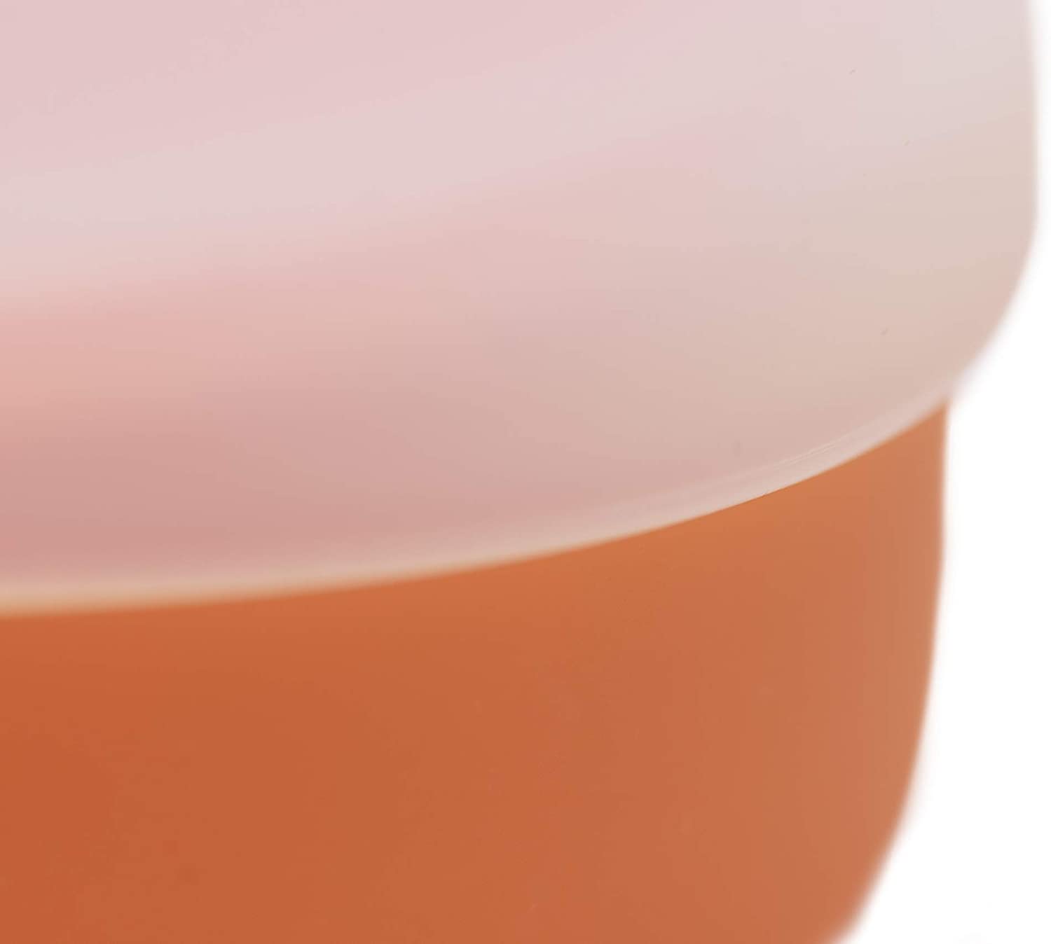 Modern Twist Snack Set, Silicone, Bowl for Snacking, Orange