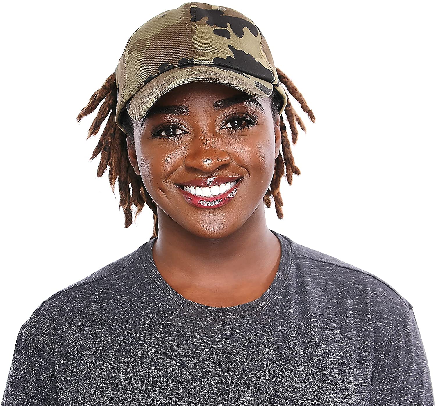 Beautifully Warm Satin Lined Baseball Hat for Women | Ponytail Hat for Curly Natural Hair | Backless