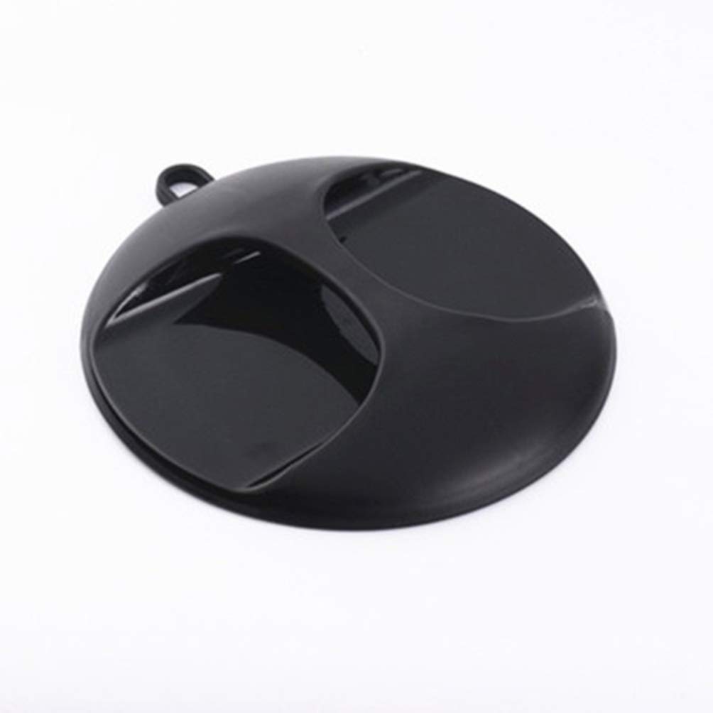 LEORX Salon Handheld Mirror Professional Round Barber Mirror Large Handheld Mirror for Makeup and Ha