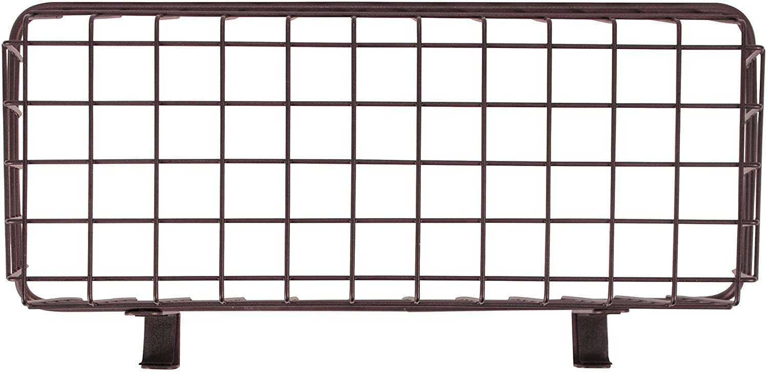 Spectrum Grid Storage Basket, Over The Cabinet, Steel Wire Organization Under Sink Kitchen & Bathroo