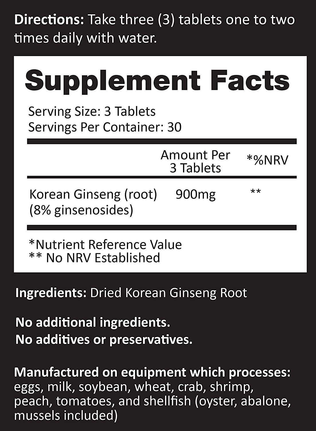 Auragin® Authentic Korean Red Ginseng – Made in Korea – 6 Year Roots – No Additives or Other