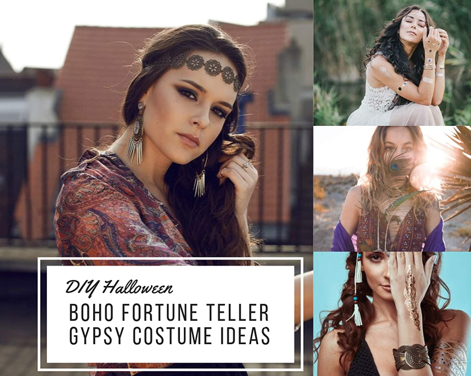 Terra Tattoos Gold Silver & Black Metallic Temporary Tats 75+ Egyptian Designs Feathers, Wings, Arro