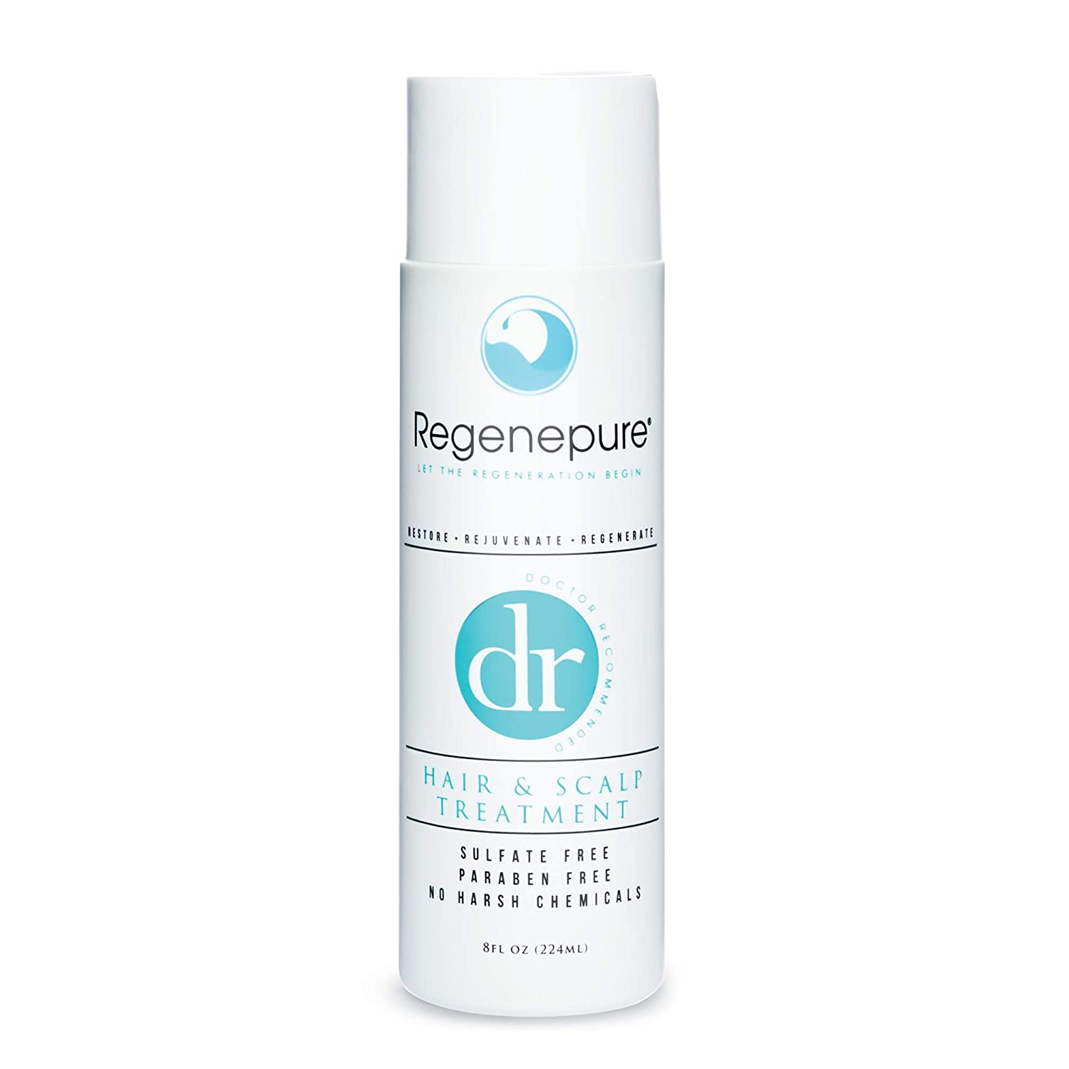 REGENEPURE, DR Shampoo Hair and Scalp Treatment, Cleanses and Supports