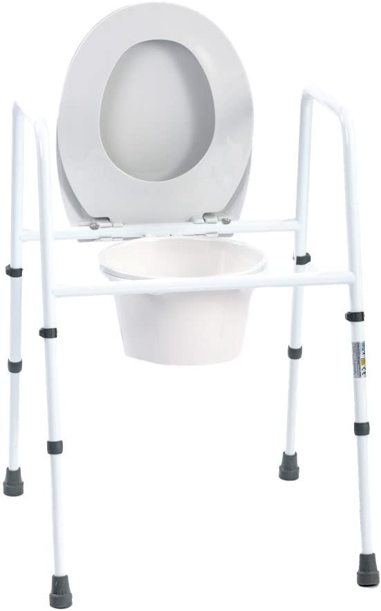 NRS Healthcare Spare Commode Pan for Height Adjustable Toilet Frame with Seat
