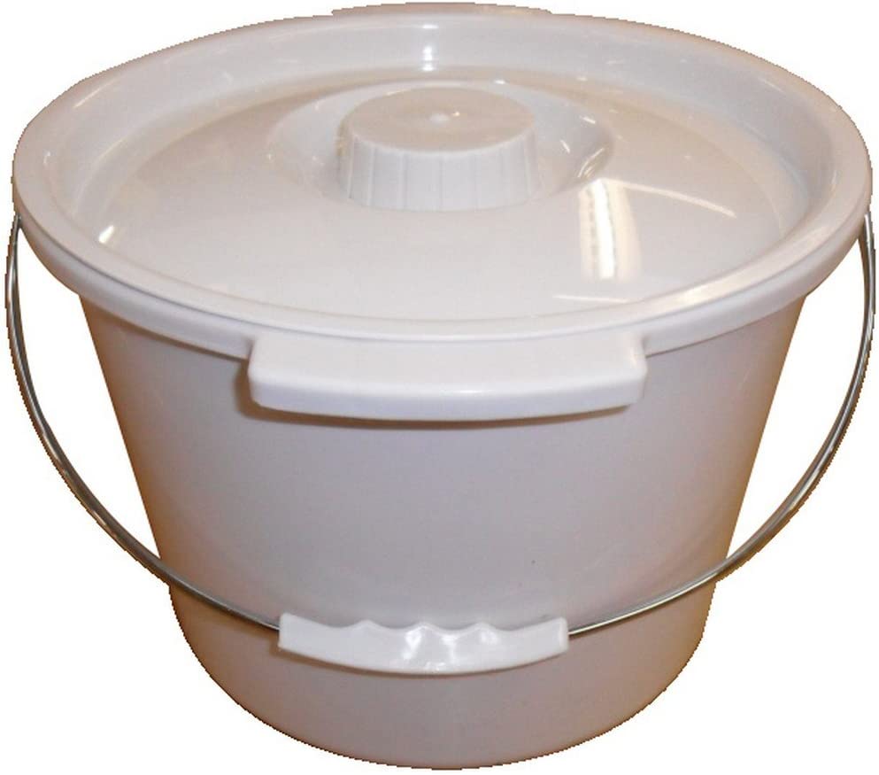 NRS Healthcare Spare Commode Pan for Height Adjustable Toilet Frame with Seat