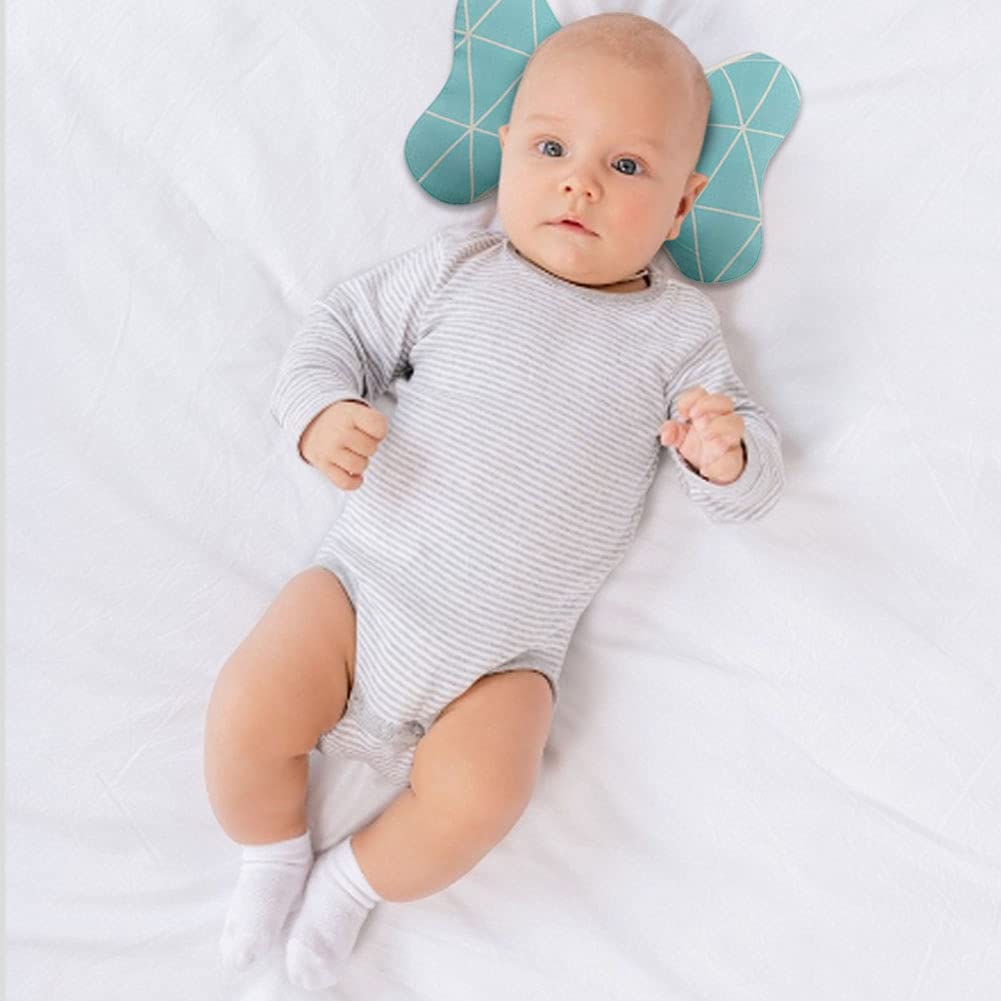 Baby Pillow Baby Neck Support Pillow Breathable Mesh Organic Cotton Head Neck Pillow Protection for 